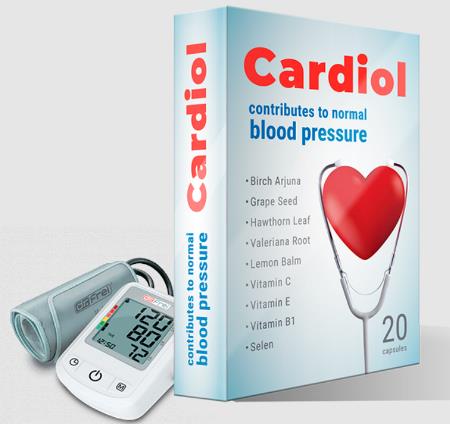 Cardiol per la pressione alta, effetti collaterali, controindicazioni, Italia